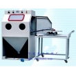XZ-9080F推車轉(zhuǎn)盤噴砂機，轉(zhuǎn)盤式噴砂機，手動噴砂機
